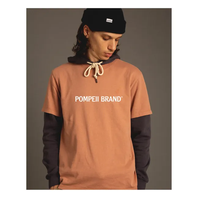 Lobster Monogram T-shirt | Apricot