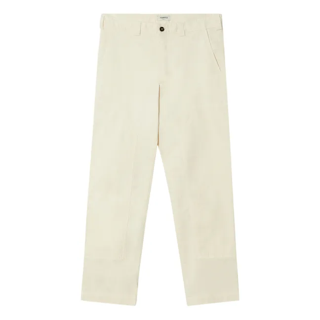 Pantaloni Trek a contrasto | Crema