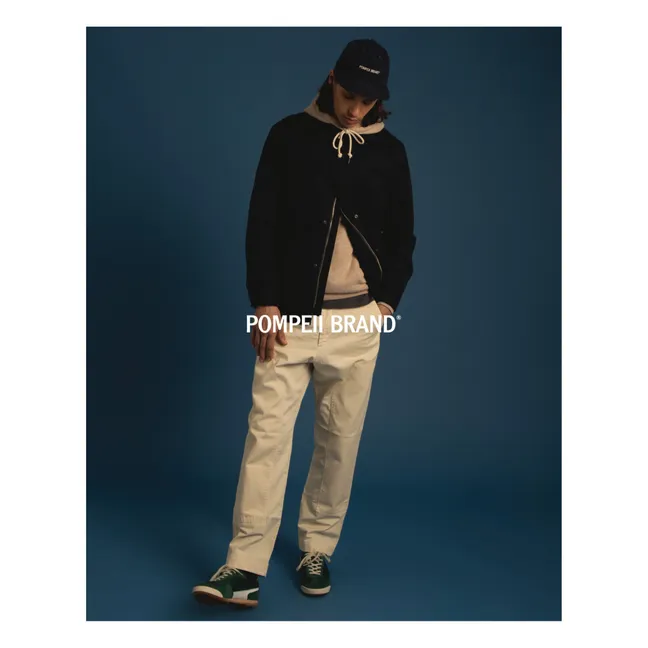Pantaloni Trek a contrasto | Crema