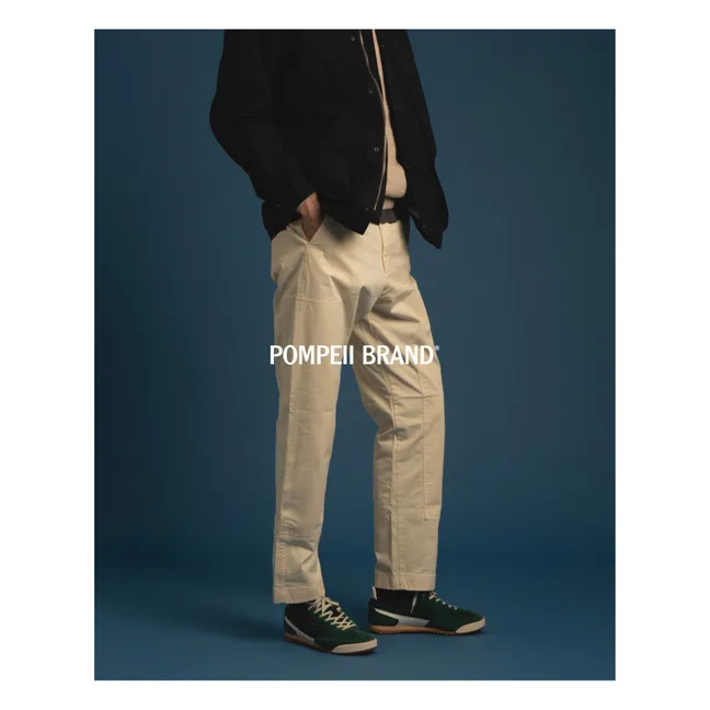 Pantaloni Trek a contrasto | Crema