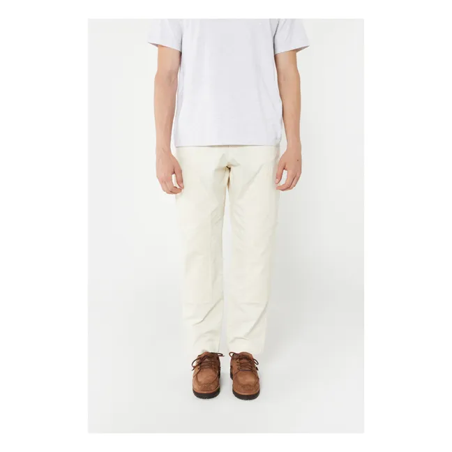 Pantaloni Trek a contrasto | Crema