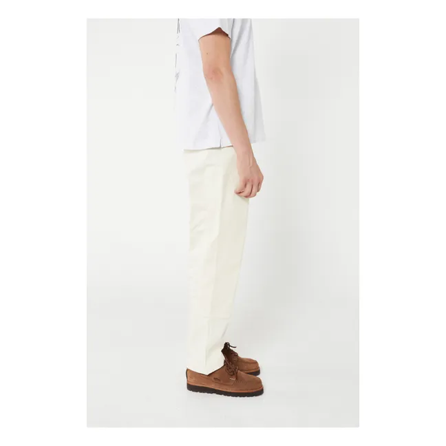 Pantaloni Trek a contrasto | Crema