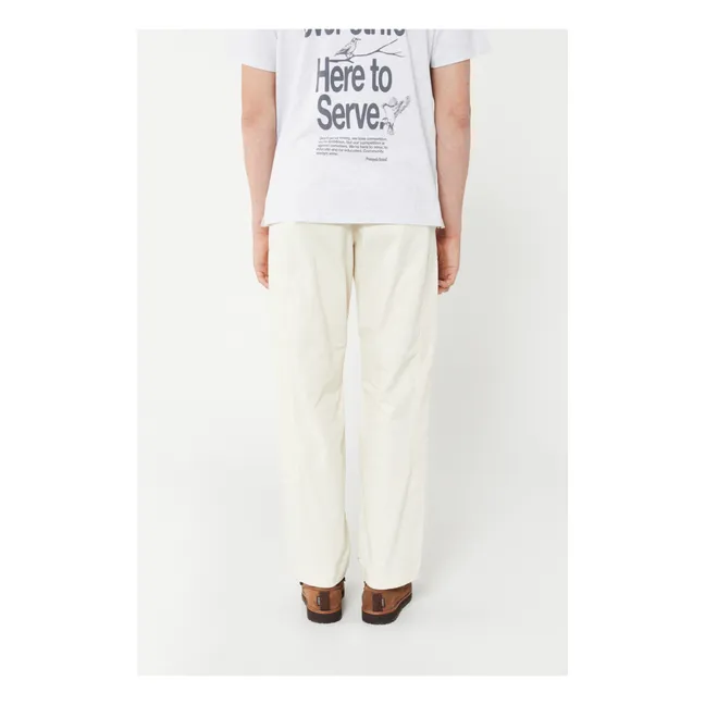 Pantaloni Trek a contrasto | Crema