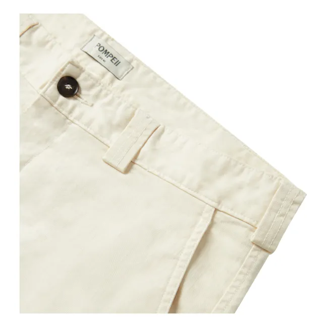Pantaloni Trek a contrasto | Crema