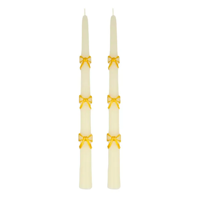 Knot candles - set of 2