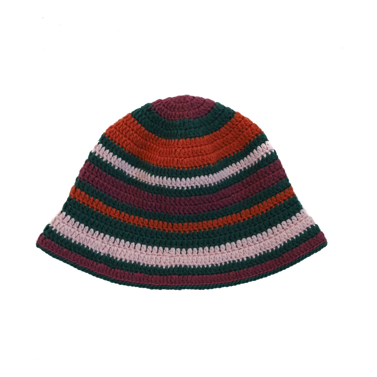 Kalinka Chrome Green Sia Handmade Merino Hat