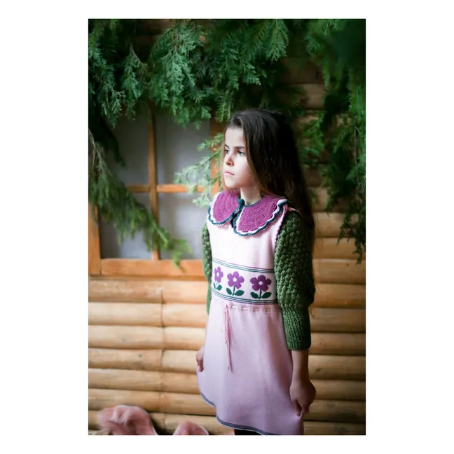 Amalia Merino dress | Pink