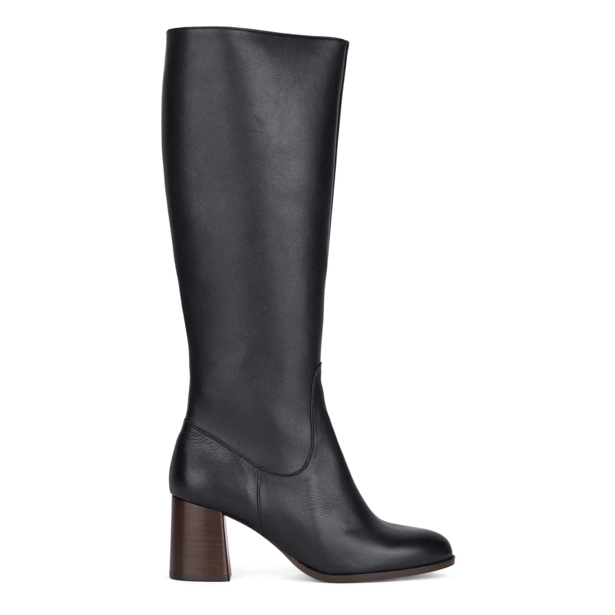Anthology Paris Black Gemma Leather Boots