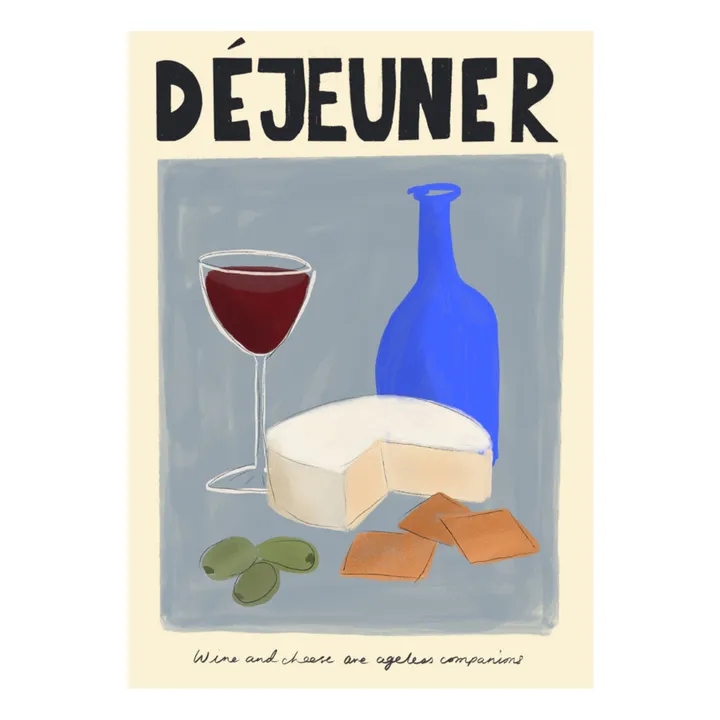 Affiche Déjeuner- Image produit n°0