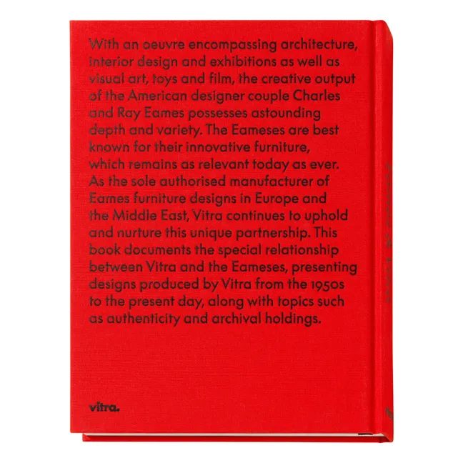 Livre - Vitra & Eames - EN