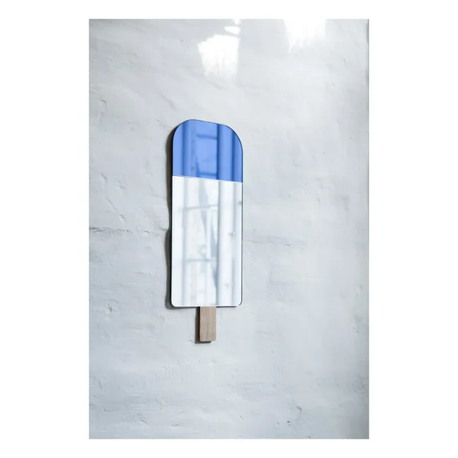 Miroir Ice Cream par Tor & Nicole Vitner Servé | Bleu