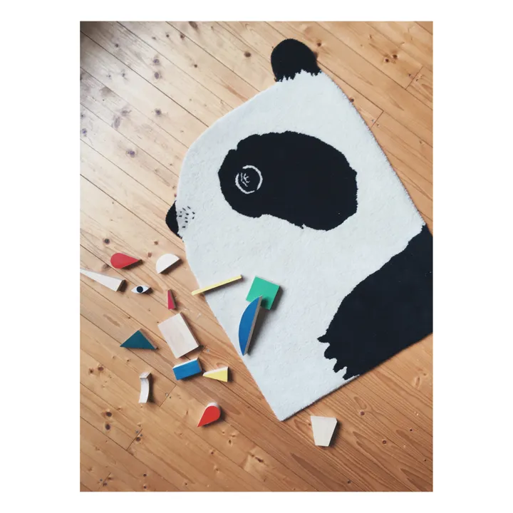 Panda Woolen Rug - Product image n°4