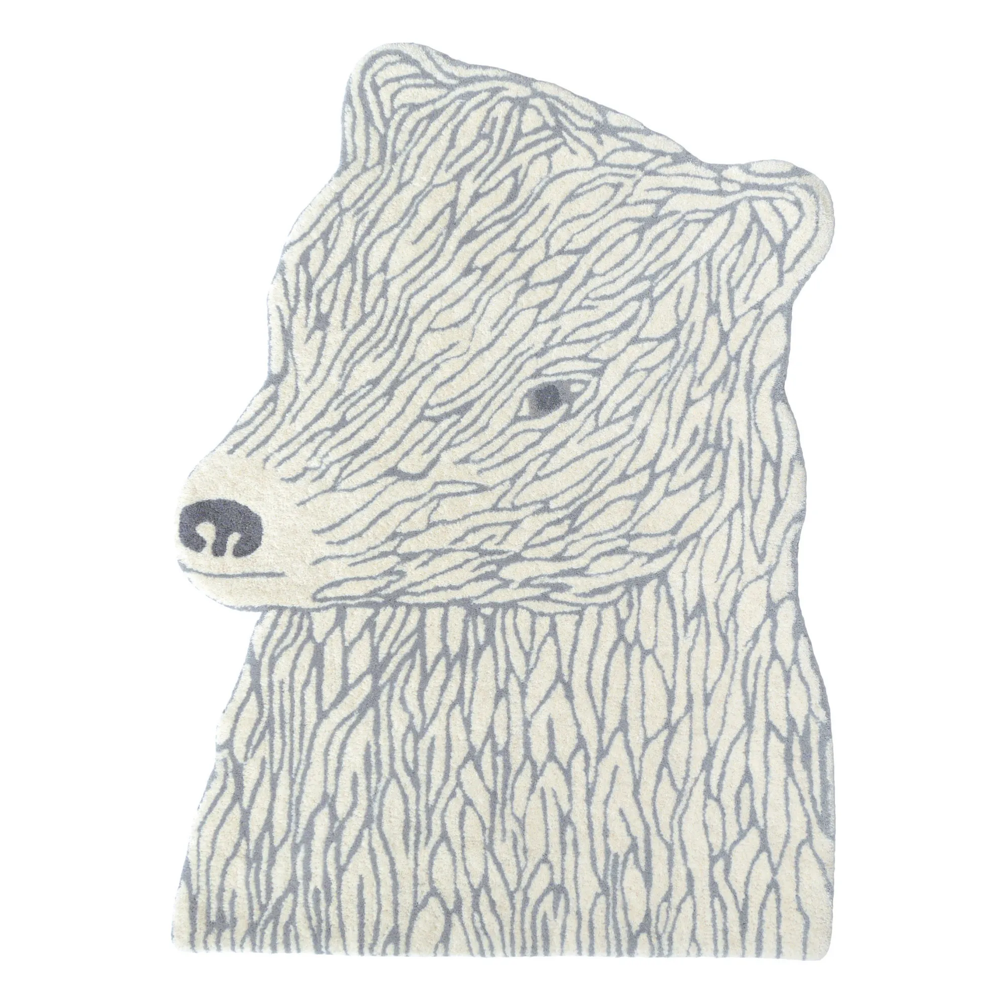 Eo Multicoloured Bear Wool Rug