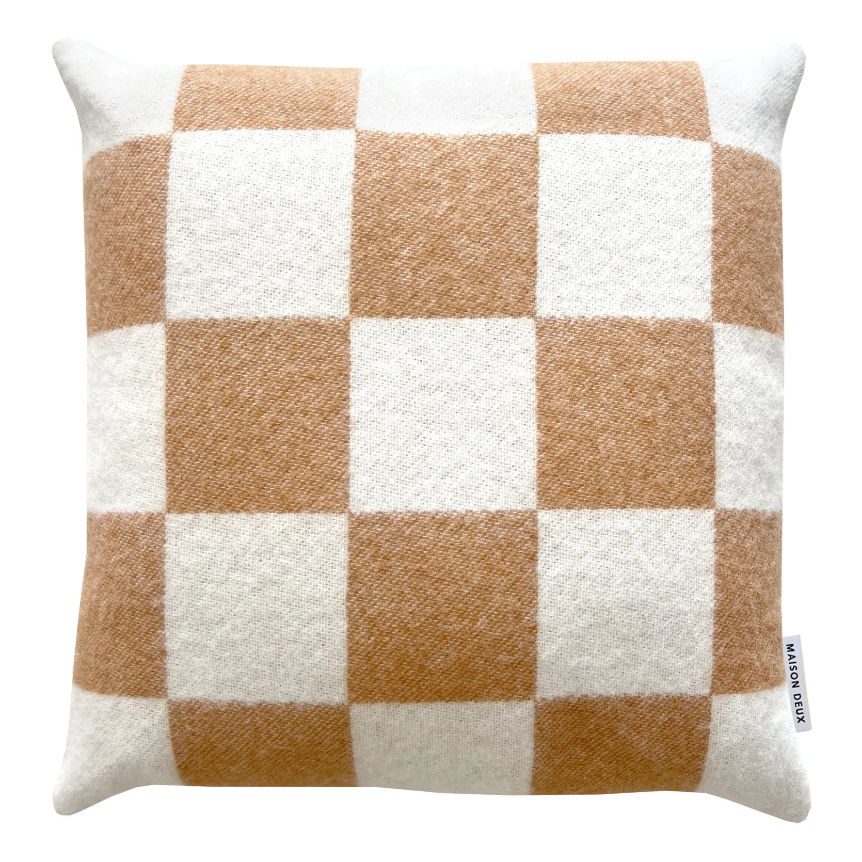 Maison Deux - Housse de coussin en laine Damier (Maison Deux) - Image 1