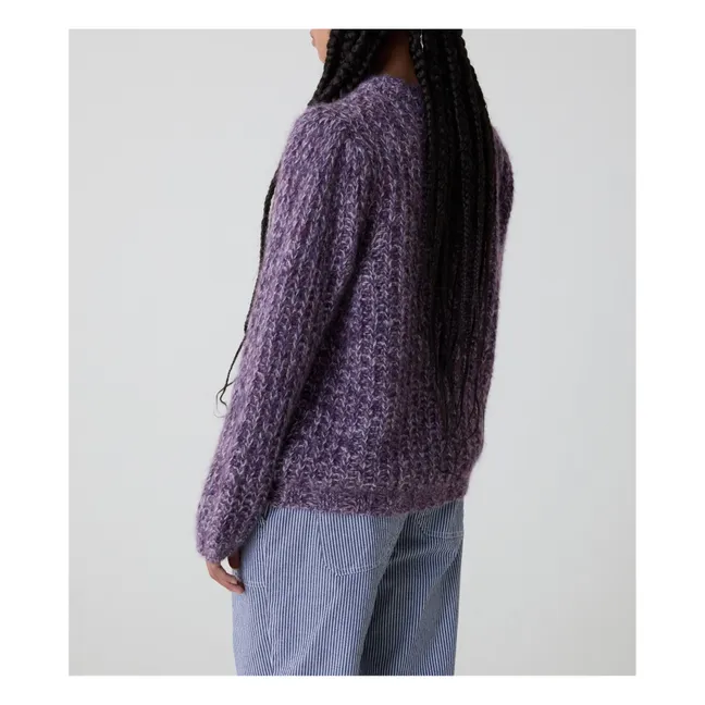 Pullover Mitzi Baby Alpaka | Violett