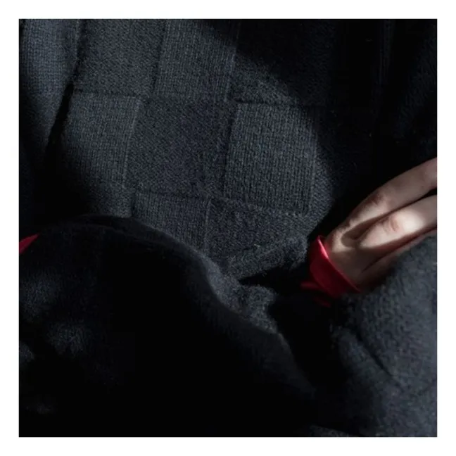 Maglione in lana testurizzata Konak | Nero