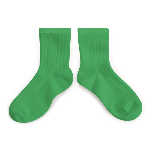 Socken La Mini x Smallable | Jadegrün