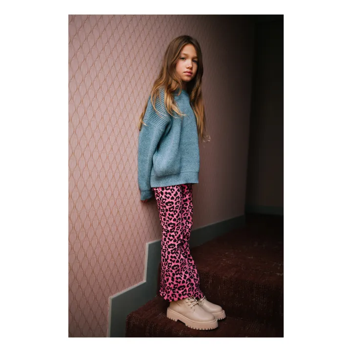 Pantalones de leopardo | Rosa- Imagen del producto n°5