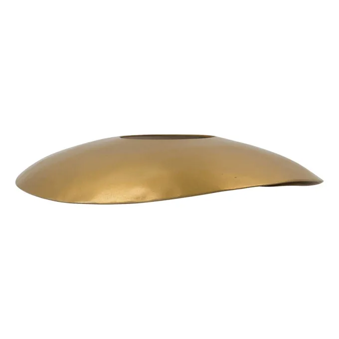 Hanging lamp Hatt | Gold- Product image n°0