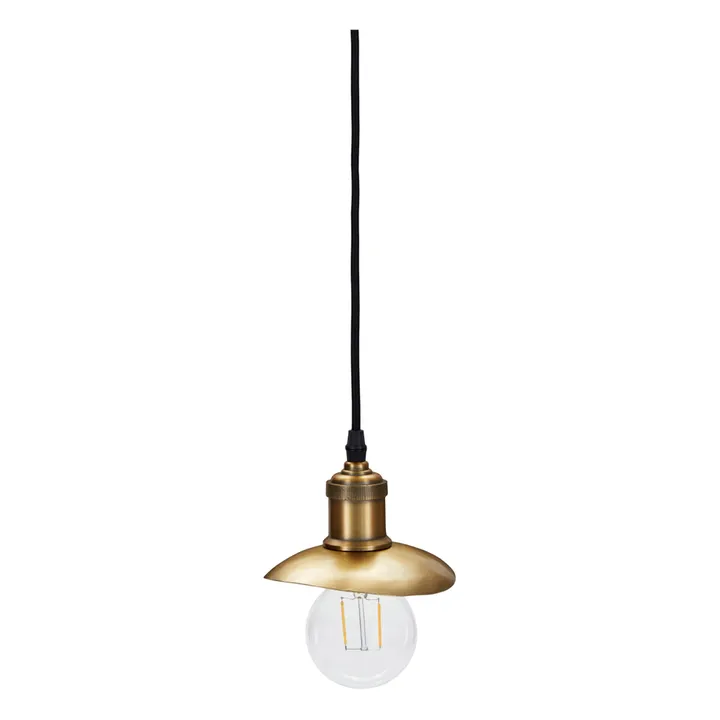 Hanging lamp Hatt | Gold- Product image n°2