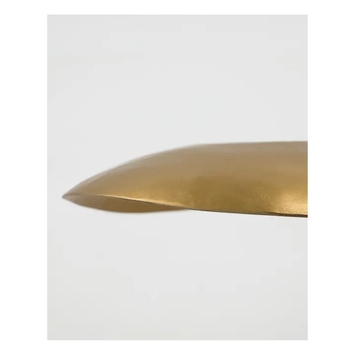 Hanging lamp Hatt | Gold- Product image n°1