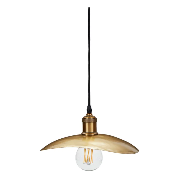 Hanging lamp Hatt | Gold- Product image n°5