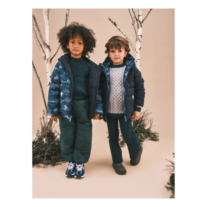 Doudoune Réversible Recyclée | Bleu marine- Image produit n°3