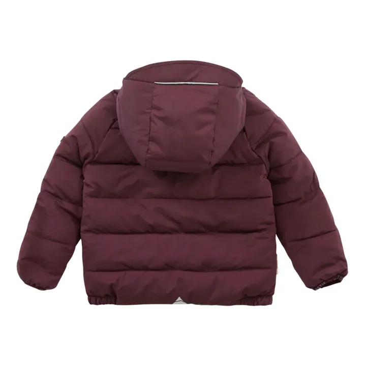 Doudoune Réversible Recyclée | Rouge cerise- Image produit n°4
