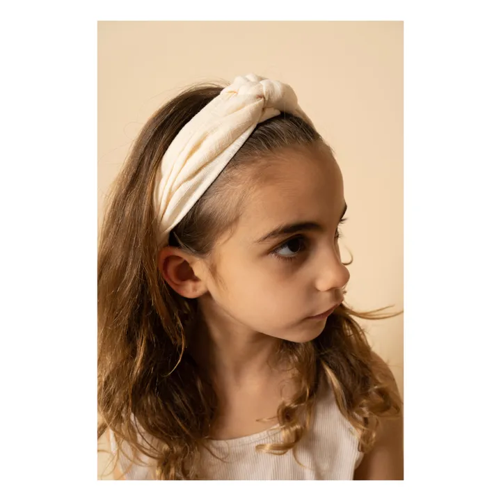Elastic headband | Off white- Product image n°0