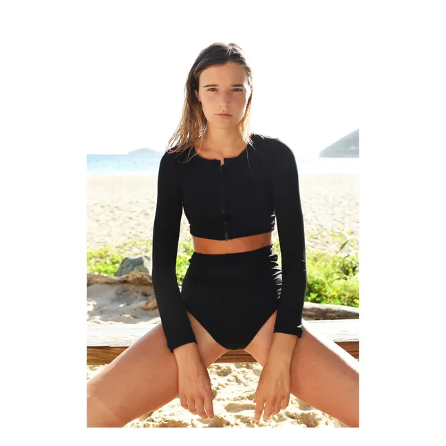 SlipIns Blue Long Sleeve Swimsuit With UV Protection – Slipins