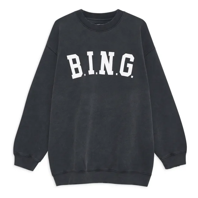 Sweatshirt Tyler Bing Bio-Baumwolle | Schwarz