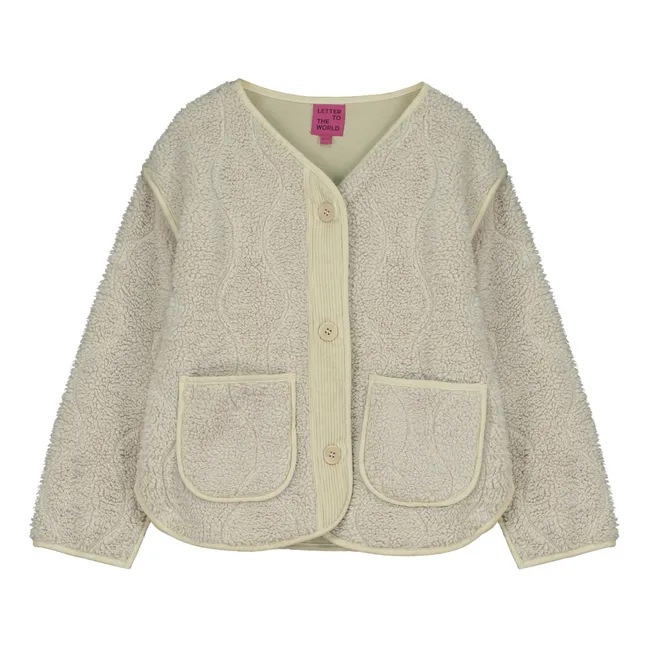 Veste Sherpa Dixie | Crème