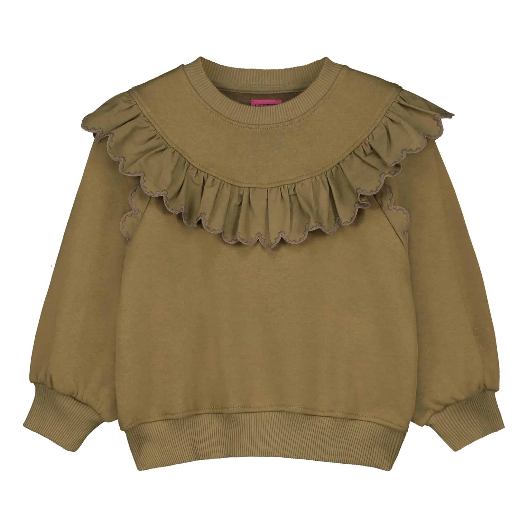 Letter To The World Olive Candy Organic Cotton Sweatshirt