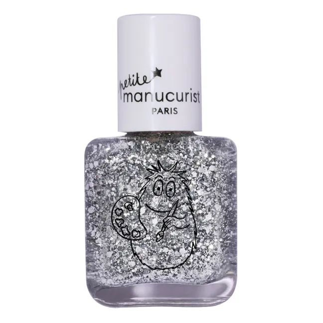 Barbouille children's nail polish - 8 ml | Silver grey
