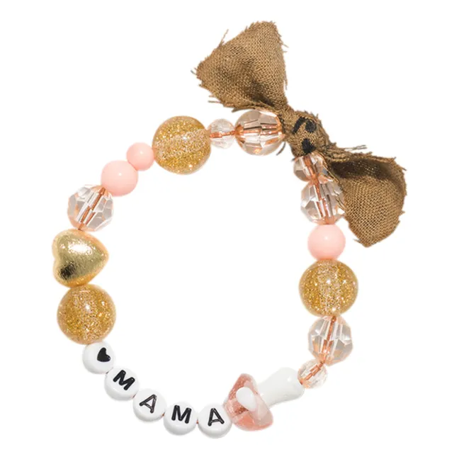 Mushroom Mama x Smallable bracelet | Pink