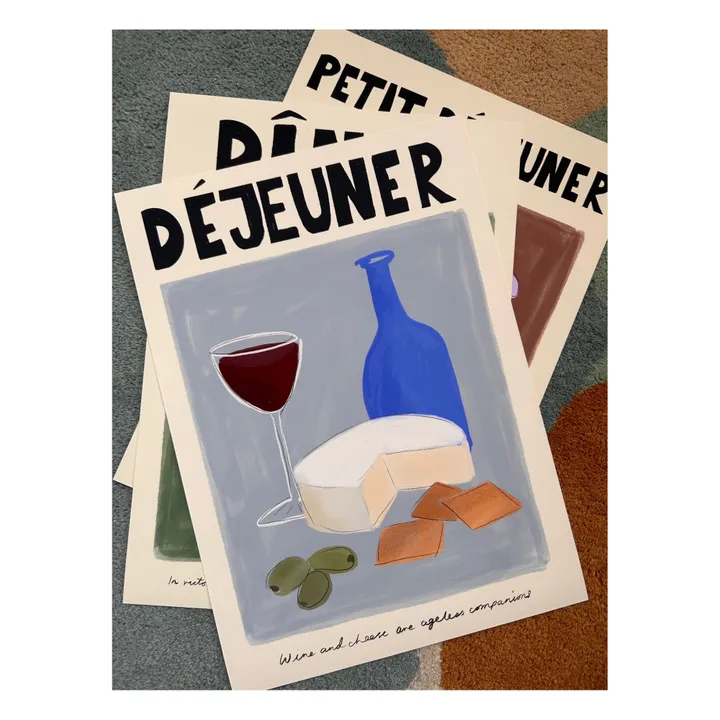Affiche Déjeuner- Image produit n°1