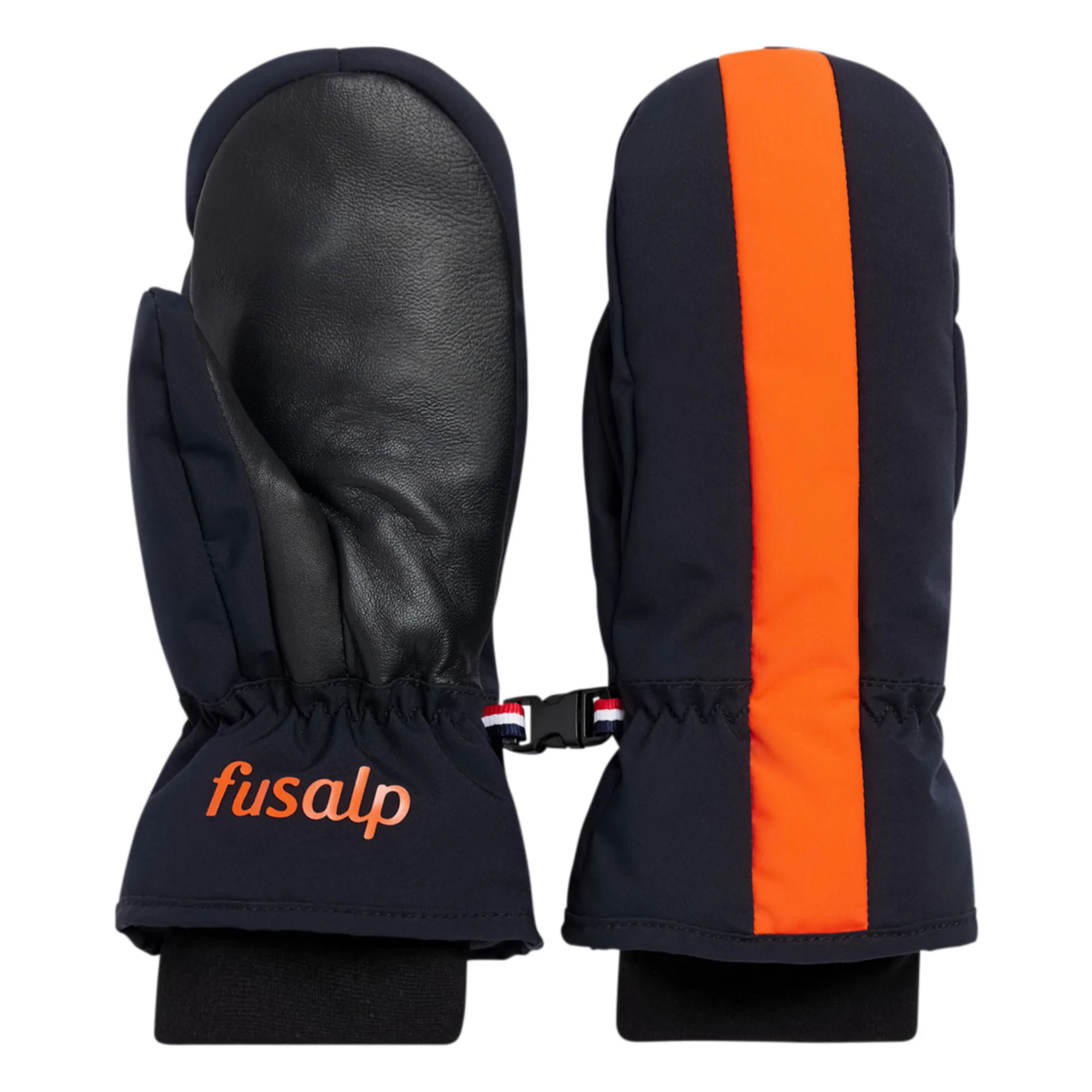 Fusalp Navy Blue Polar Ski Mittens