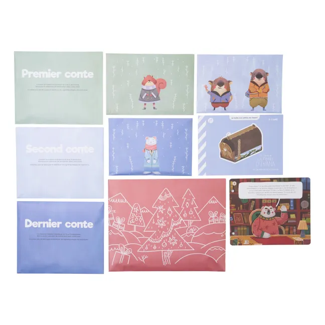 Cassetta delle lettere dell'avvento - Racconti dalla foresta di Ihana