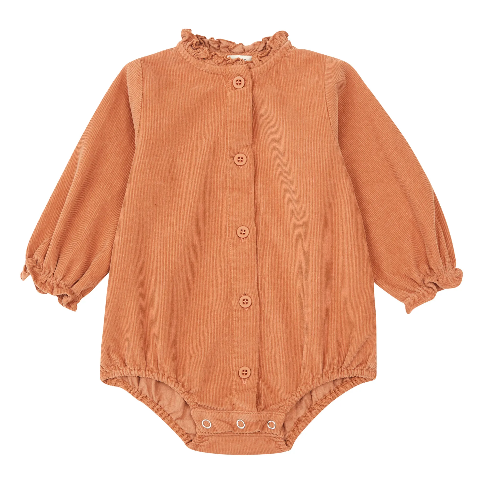 Marlot Paris Dusty Pink Exclusive To Marlot X Smallable - Isis Corduroy Romper