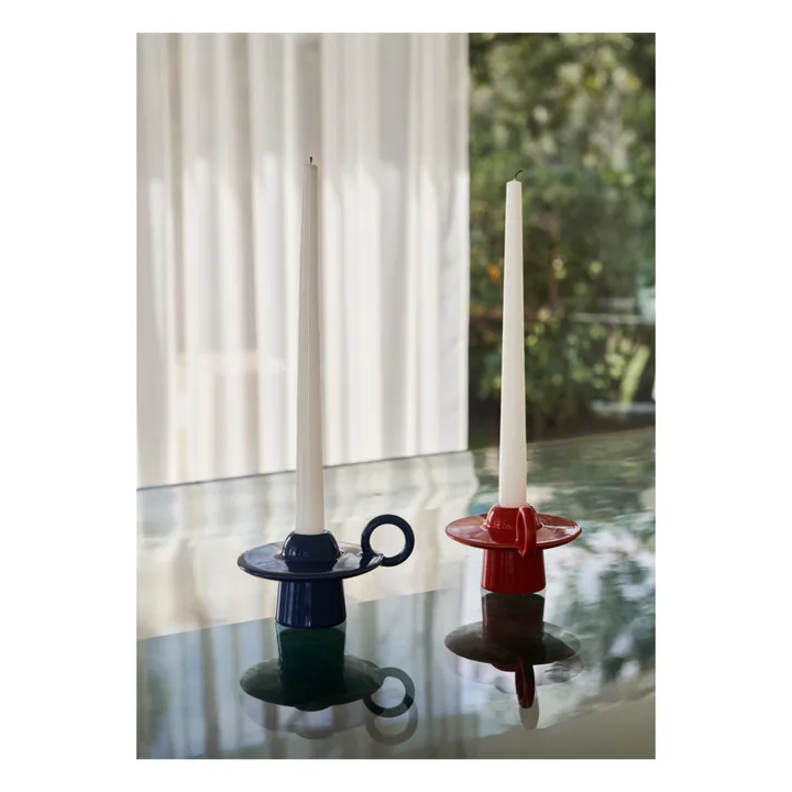 Bougeoir Momento - Jaime Hayon | Bleu azur- Image produit n°1