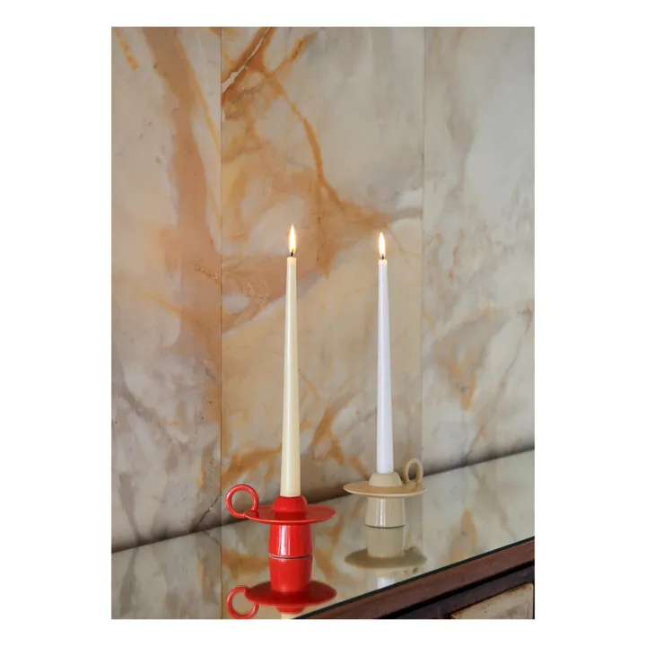 Bougeoir Momento - Jaime Hayon | Poppy Red- Image produit n°1