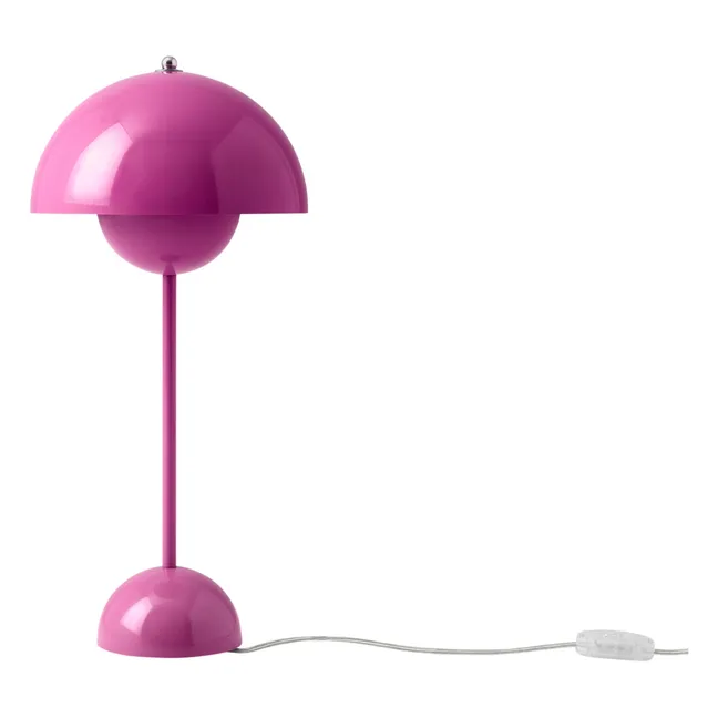 VP3 Flowerpot Table Lamp - Verner Panton, 1969 | Pink
