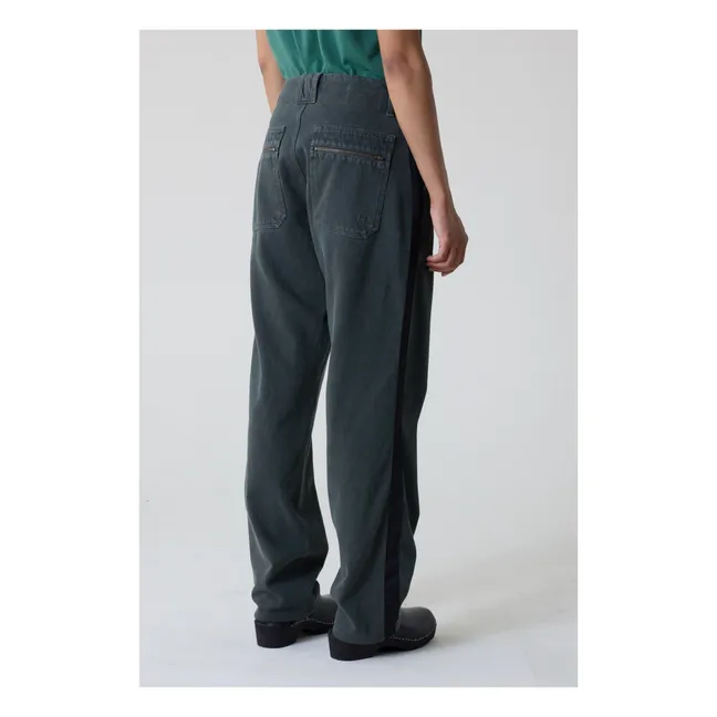 Pistil Recycled Cotton Trousers | Forest Green