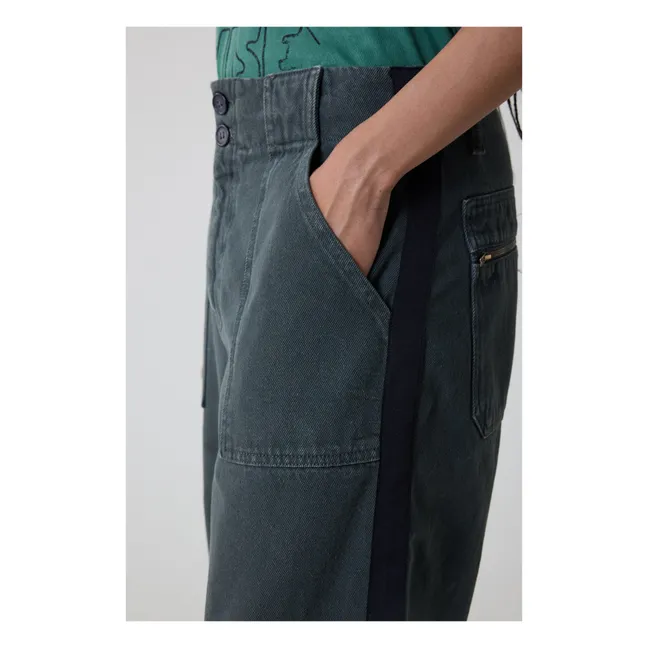 Pistil Recycled Cotton Trousers | Forest Green