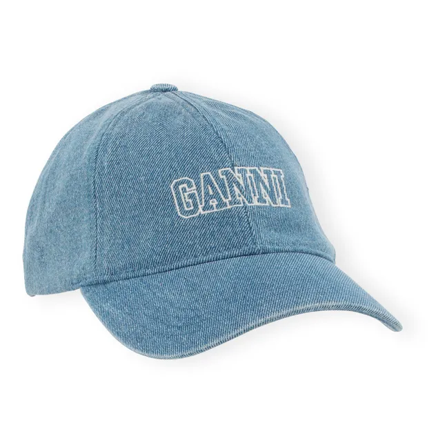 Cappello in cotone riciclato Denim | Blu