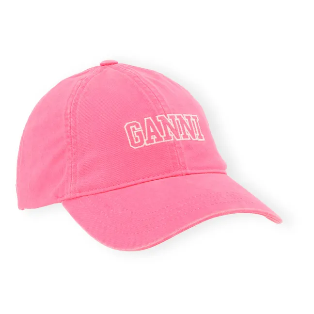 Cappello Logo in cotone organico | Rosa confetto