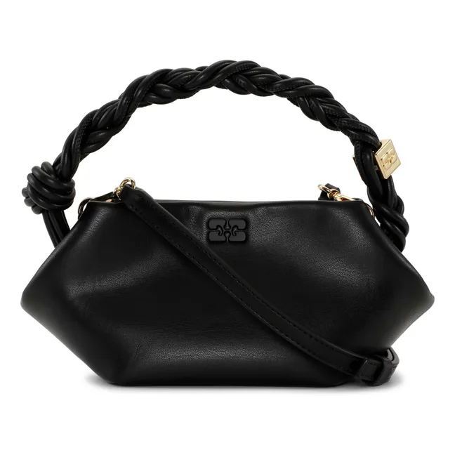 Ganni Bou Recycled Leather Mini Bag | Black