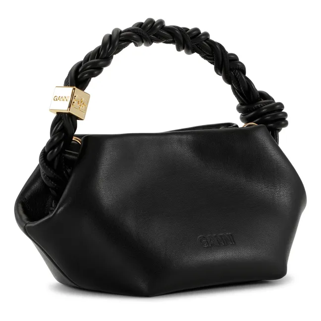 Ganni Bou Recycled Leather Mini Bag | Black