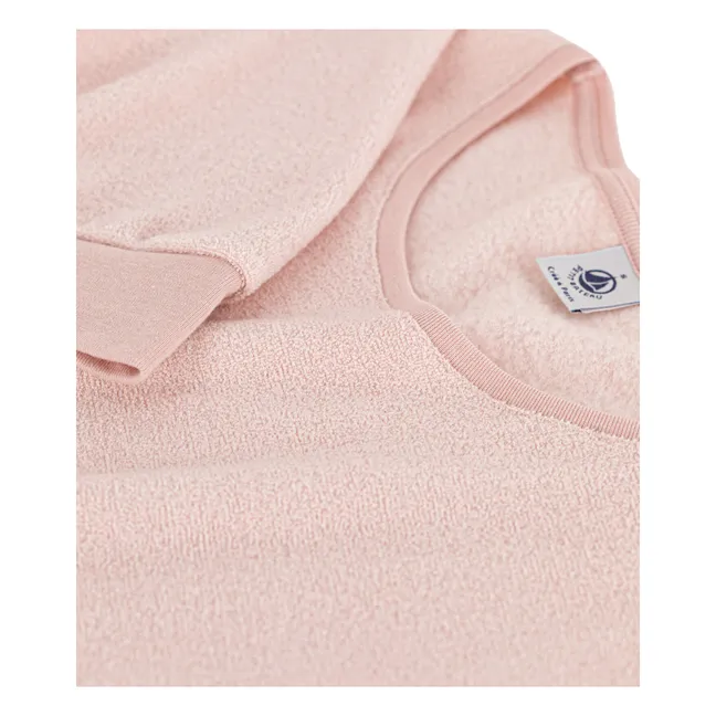 Sweat + Hose Pyjama Frottee - Damenkollektion  | Rosa