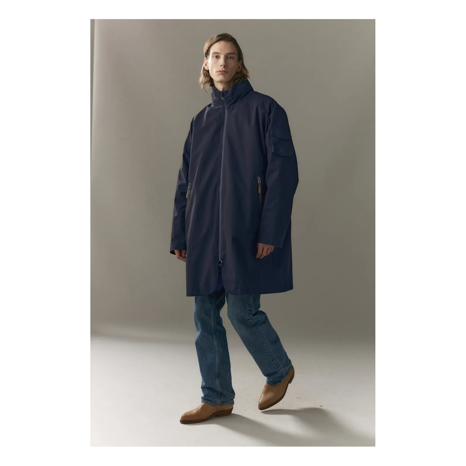 Welter Shelter Parka in Roomy Ross G in Piuma Riciclata